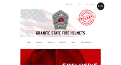 Desktop Screenshot of granitestatefirehelmets.net